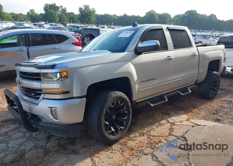 2018 Chevrolet Silverado 1500 2Lt из США, поврежденный, VIN 3GCUKRECXJG217636